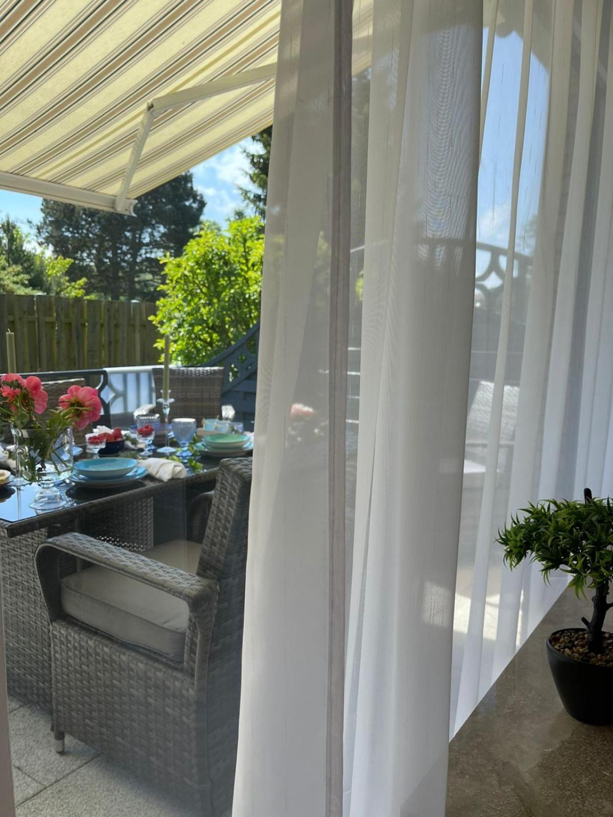 Ferienwohnung Strandoase Inklusive Terrasse Und Parkplatz - Sonnenseite 샬베우츠 외부 사진